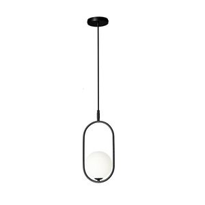 Candellux Černý závěsný lustr Cordel pro žárovku G9 31-10148 obraz