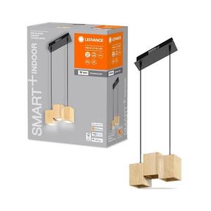 Ledvance Ledvance - LED Stmívatelný lustr na lanku DECOR WOOD 3xLED/7W/230V Wi-Fi obraz