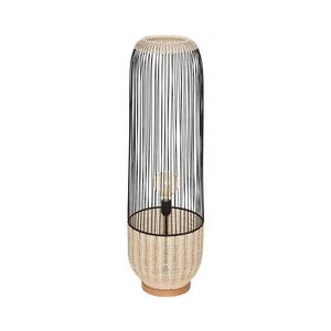 Atmosphera Atmosphera - Stojací lampa ANEA 1xE27/40W/230V ratan/buk obraz