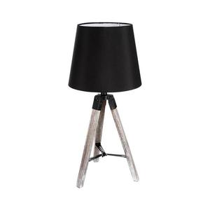 Atmosphera Atmosphera - Stolní lampa RUNO 1xE27/25W/230V dřevo/černá obraz