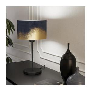 Eglo Eglo 39975 - Stolní lampa CASUARITA 1xE27/40W/230V modrá/zlatá obraz