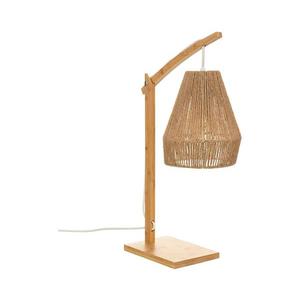 Atmosphera Atmosphera - Stolní lampa KARLA 1xE27/40W/230V bambus/konopí obraz