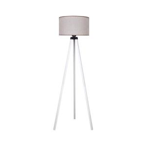 - Stojací lampa 1xE27/60W/230V pr. 44 cm béžová/bílá obraz