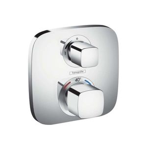 HANSGROHE Ecostat E Termostatická baterie pod omítku s uzavíracím ventilem, chrom 15707000 obraz