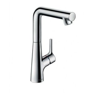 HANSGROHE Talis S Umyvadlová baterie s výpustí a otočným výtokem, chrom 72105000 obraz