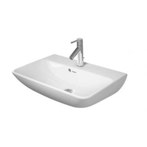 DURAVIT ME by Starck Umyvadlo 60x40 cm, s přepadem, s otvorem pro baterii, bílá 2343600000 obraz