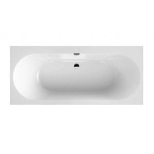 VILLEROY & BOCH Oberon 2.0 Vana 180x80x47 cm, Quaryl, bílá UBQ180OBR2DV-01 obraz