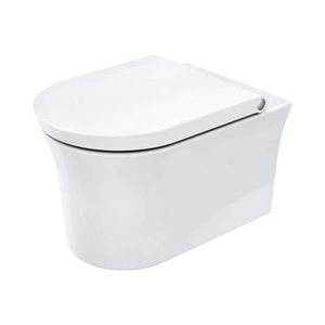 DURAVIT White Tulip Závěsné WC HygieneFlush, Rimless, HygieneGlaze, bílá 2576092000 obraz