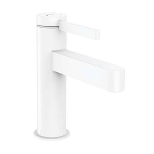 HANSGROHE Finoris Umyvadlová baterie 100, výpustí Push-Open, EcoSmart, matná bílá 76010700 obraz