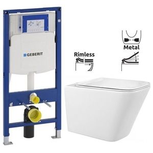 GEBERIT Duofix bez tlačítka + WC REA Raul Rimless + SEDÁTKO 111.300.00.5 RA1 obraz