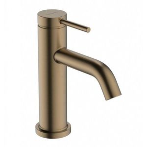 HANSGROHE Tecturis S Umyvadlová baterie s výpustí, CoolStart, EcoSmart, kartáčovaný bronz 73302140 obraz