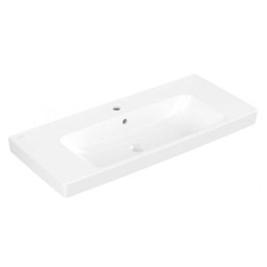 VILLEROY & BOCH Architectura Umyvadlo 100x45 cm, s přepadem, otvor pro baterii, alpská bílá 4A87A501 obraz