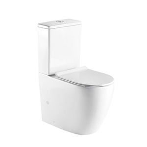 OLSEN SPA Kombi WC ARCO RIMLESS se SLIM sedátkem Soft-close OLKLT2157AR obraz