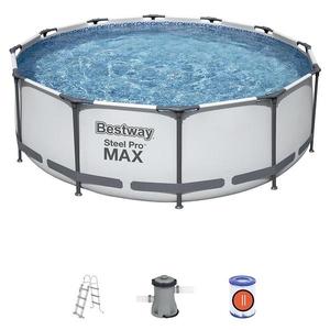 BAZÉN BESTWAY STEEL PRO MAX 3.66 x 1.00 M S FILTRACÍ 56418 obraz