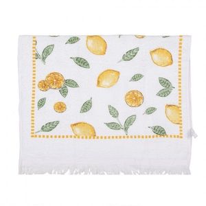 Kuchyňský froté ručník s citróny Lemons & Leafs - 40*66 cm CTLEL-1 obraz