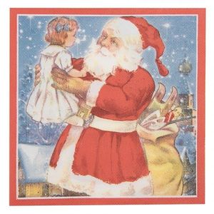 Papírové ubrousky Santa Claus - 33*33 cm (20ks) 73083 obraz