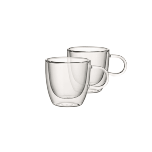 Villeroy & Boch Artesano Hot&Cold Beverages skleněný hrnek na espresso 0, 11 l, sada 2 ks 11-7243-8084 obraz