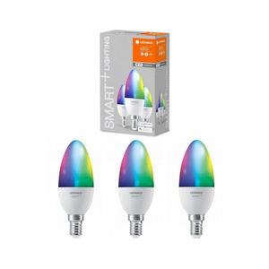 Ledvance SADA 3x LED RGBW Stmívatelná žárovka SMART+ E14/5W/230V 2700K-6500K - Ledvance obraz