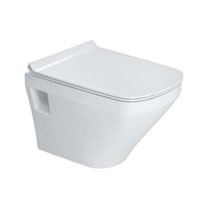 DURAVIT DuraStyle Závěsné WC, sedátko SoftClose, Rimless, bílá 45710900A1 obraz