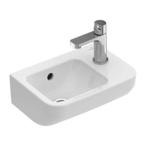 VILLEROY & BOCH Architectura Umývátko 36x26 cm, s přepadem, 1 otvor pro baterii vpravo, alpská bílá 43733601 obraz