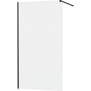 MEXEN/S KIOTO Sprchová zástěna WALK-IN 70x200 cm 8 mm, černá, matné sklo 800-070-101-70-30 obraz