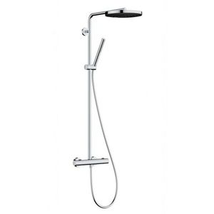 HANSGROHE Pulsify S Puro Sprchový set s termostatem, průměr 26 cm, 1 proud, chrom 24222000 obraz