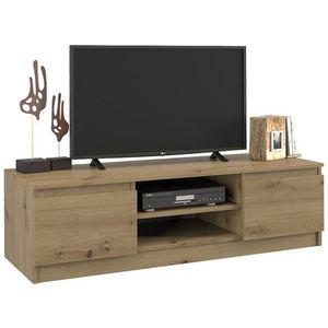 TP Living TV stolek Marty 120 CM dub artisan obraz