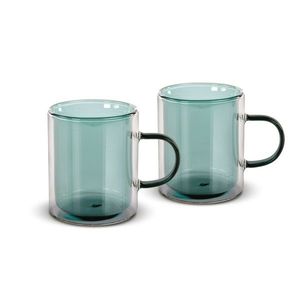 Lamart LT9122 2dílná sada sklenic Tea Vaso, 350 ml, zelená obraz