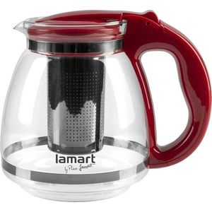 Lamart LT7074 konvice Verre, 1, 5 l, červená obraz