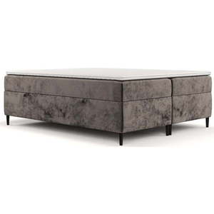 Hnědá boxspring postel s úložným prostorem 140x200 cm Araya – Maison de Rêve obraz