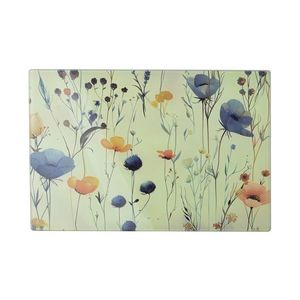 Mondex Skleněné krájecí prkénko Aria MEADOW 20x30 cm vícebarevné obraz