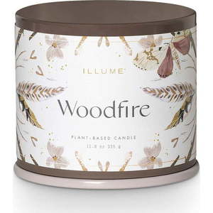 Vonná sojová svíčka doba hoření 50 h Woodfire – ILLUME x Bloomingville obraz