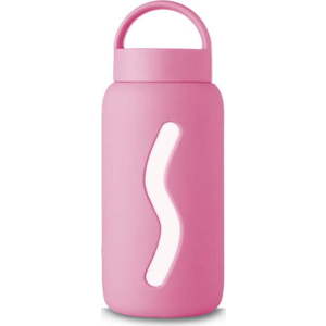 Růžová cestovní lahev 500 ml Flamingo Pink – Muuki obraz