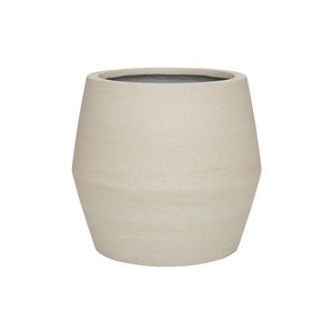 Květináč Harley, jemná béžová, více velkostí - Pottery Pots Velikost: S - ⌀ 36, v. 32 cm obraz