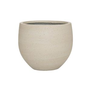 Květináč Mini Orb, jemná béžová, více velkostí - Pottery Pots Velikost: L - ⌀ 32, v. 27 cm obraz