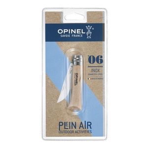 Opinel Zavírací nůž Inox, VRI N°6 blistr, 7 cm 000404 obraz