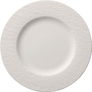 Villeroy & Boch Manufacture Rock Blanc jídelní talíř, Ø 27 cm 10-4240-2620 obraz