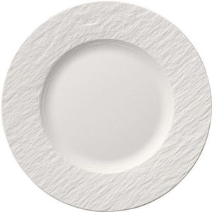 Villeroy & Boch Manufacture Rock Blanc dezertní talíř, Ø 22 cm 10-4240-2640 obraz