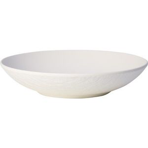 Villeroy & Boch Manufacture Rock Blanc talíř na těstoviny, Ø 23, 5 cm 10-4240-2536 obraz