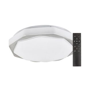 Rabalux Šedé stropní LED svítidlo Dettora 370mm 18W CCT s DO 71046 obraz