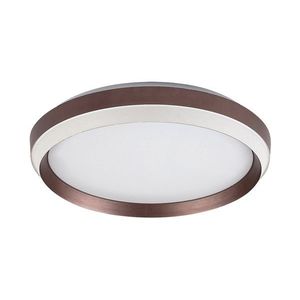 Rabalux Hnědé stropní LED svítidlo Fontana kulaté 390mm 24W 71159 obraz