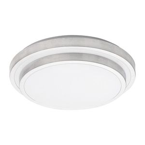 Rabalux Stříbrné stropní LED svítidlo Aspen kulaté 380mm 24W 1516 obraz