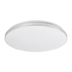 Rabalux Chromové stropní LED svítidlo Toma kulaté 290mm 20W IP44 3874 obraz