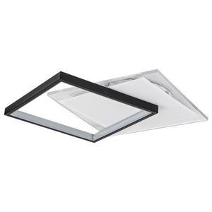 Rabalux Černé stropní LED svítidlo Malcolm hranaté 400x520mm 35W 5366 obraz