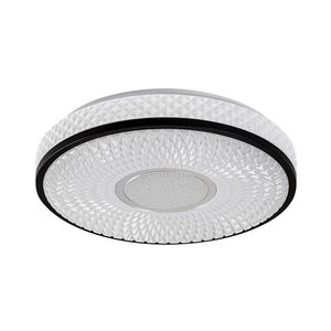 Rabalux Černé stropní LED svítidlo Sedona2 kulaté 395mm 24W 71137 obraz