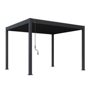 ArtRoja Bioklimatická hliníková pergola INTRO NEO volně stojící | antracit 3, 6 x 3 m obraz