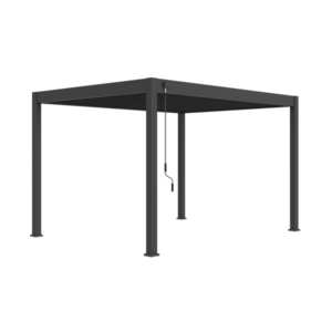 ArtRoja Bioklimatická hliníková pergola INTRO PLUS volně stojící | antracit 4 x 3 m obraz