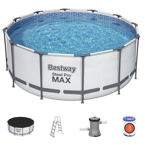 BESTWAY BAZÉN STEEL PRO MAX 3.66 x 1.22 M S FILTRACÍ, 56420 obraz