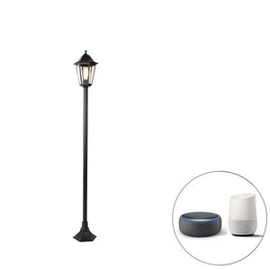 Chytrá stojací venkovní lampa černá 170 cm včetně WiFi ST64 - New Orleans obraz