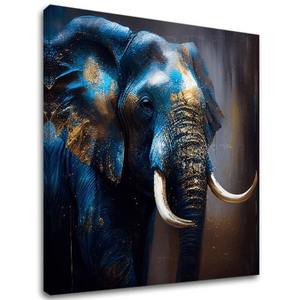 Dekorativní obraz na plátně - PREMIUM ART - Graceful Giant of Savannah 80x80 cm obraz